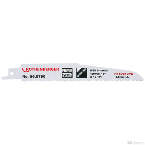 Rothenberger Universal HSS Bimetál fűrészlap 150 x 22 x 1,6 mm 8-10 fog