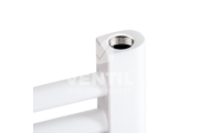 Silver 300x1600 mm törölközőszárító radiátor egyenes fehér