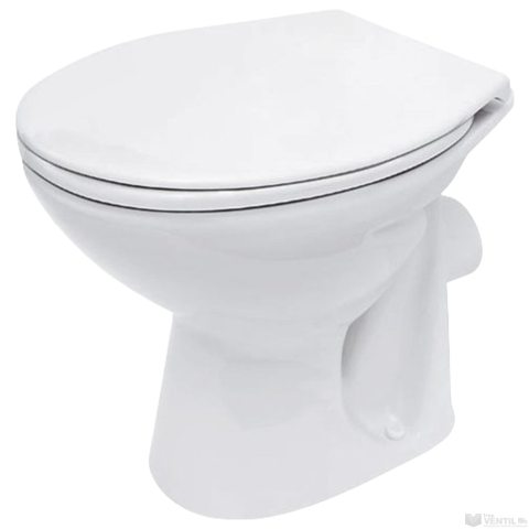 Cersanit President P10 hátsó kifolyású, lapos öblítésű WC csésze