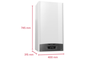 Ariston Clas One Wifi 24 fali kondenzációs kombi gázkazán beépített Wi-Fi rendszerrel, 24kW