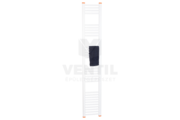 Silver 300x1800 mm törölközőszárító radiátor egyenes fehér