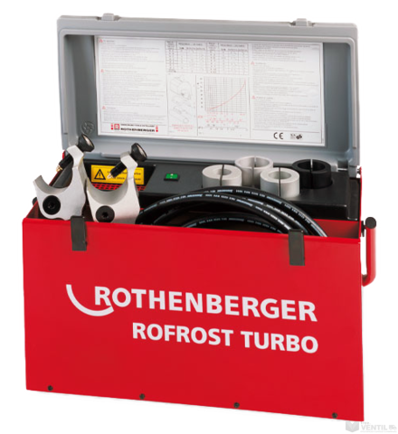 Rothenberger Rofrost Turbo R290 elektromos csőfagyasztó 2"-ig